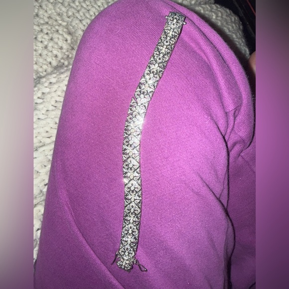 Elegant Silver plated raw/rough diamond Bracelet - Picture 2 of 15